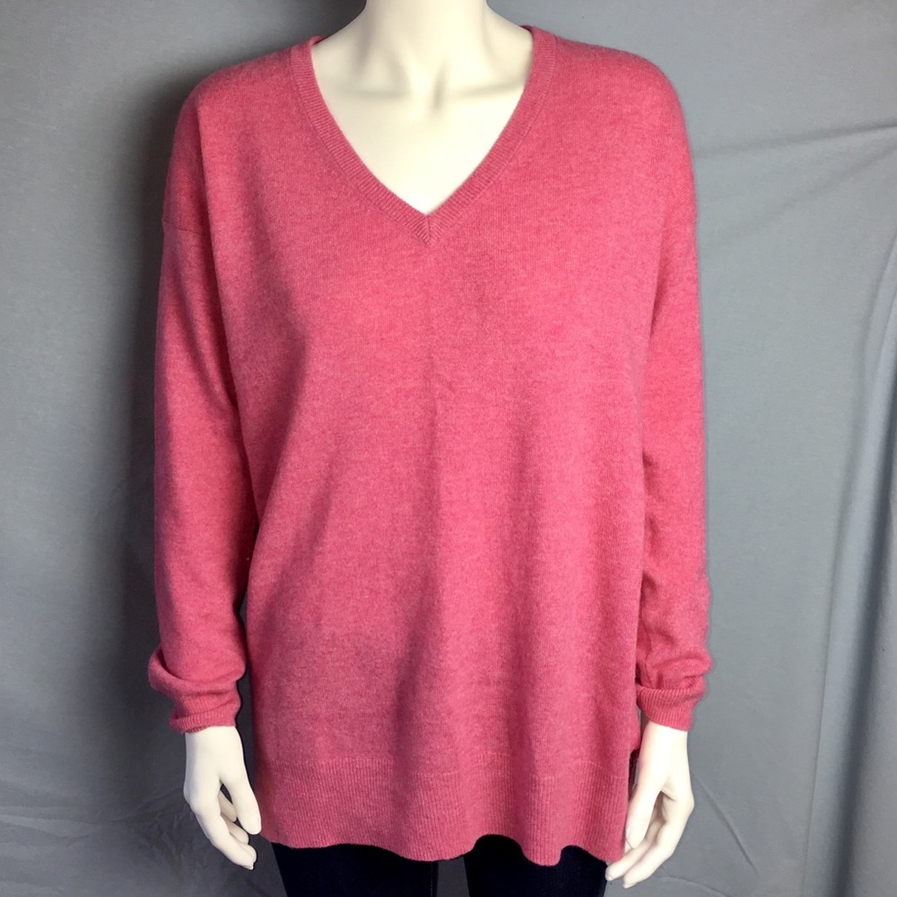 Uniqlo Mens’s 100% Cashmere V Neck Sweater Medium